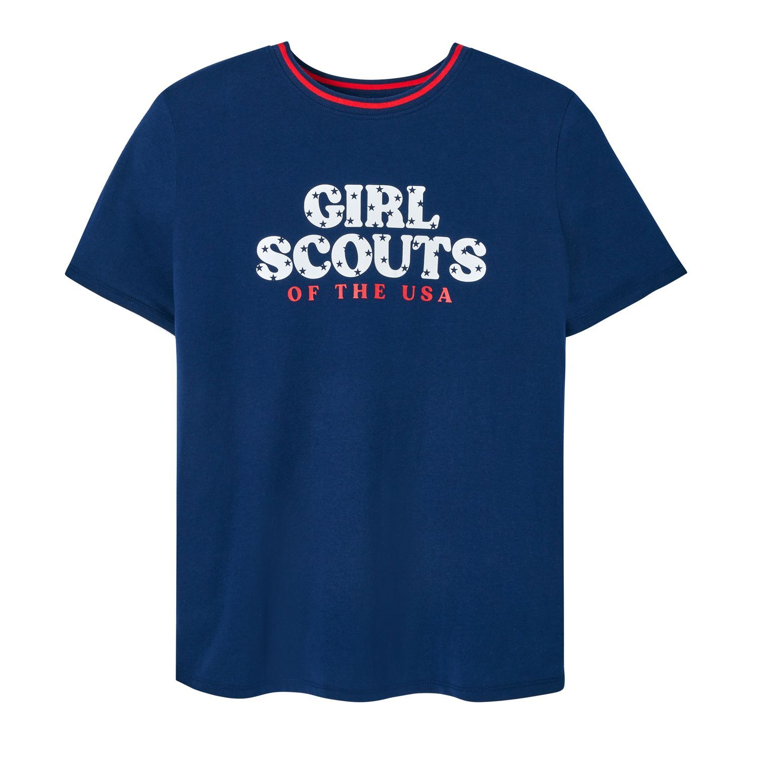 Girls' Star Spangled T-Shirt, Size: XS