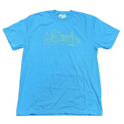 Skyline Tee - Lagoon