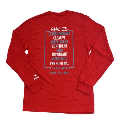 She Is Long-Sleeve Tee