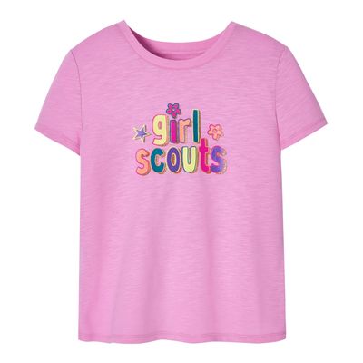 Girls' Sparkle Neon T-Shirt