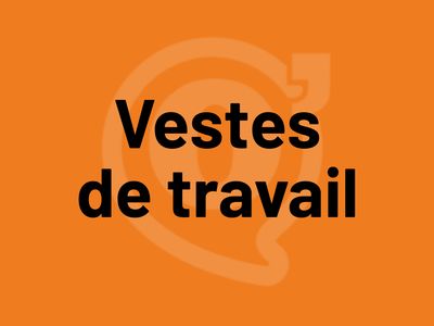 Vestes de travail