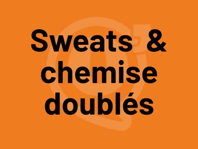 Sweats et chemises doublés
