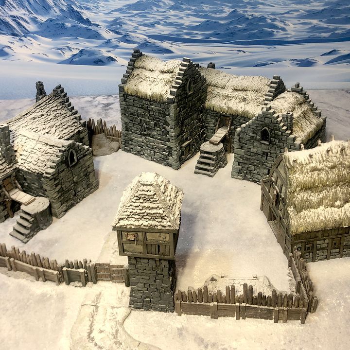Manor Houses, Guard Tower, and Barn