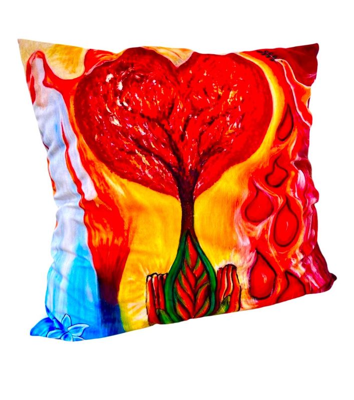 Kissen mit Motiv Kissen mit Motiv "Liebe" Größe 30x30 cm