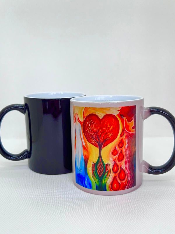 Magische Tasse – Motiv Magische Tasse – Motiv "Liebe" - 1 Stück
