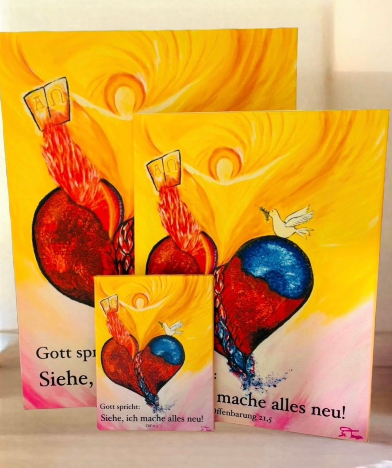 Poster Jahreslosung 2026 – „Siehe, ich mache alles neu“ DIN A1