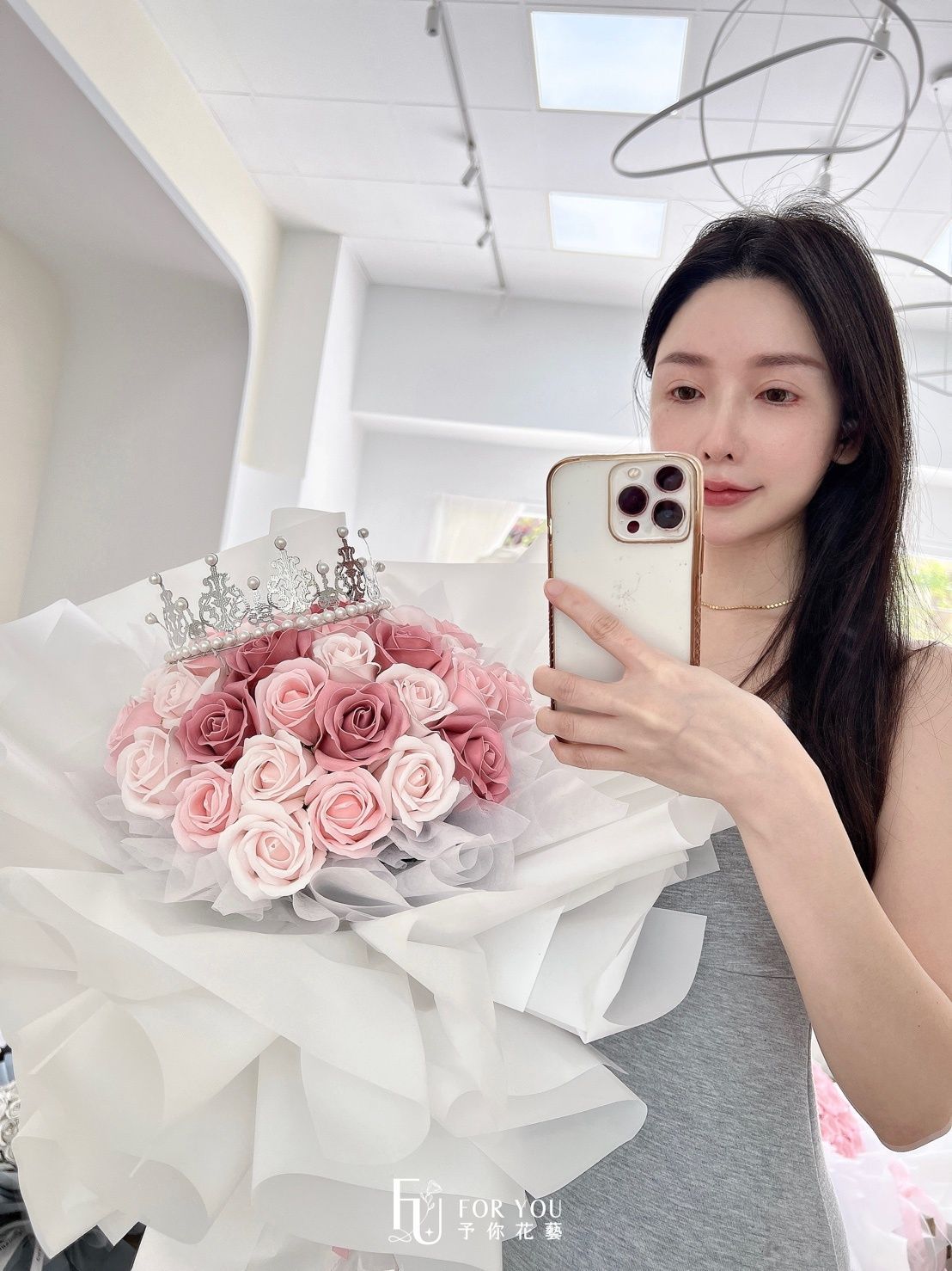 香皂花束33~52朵（粉色系）