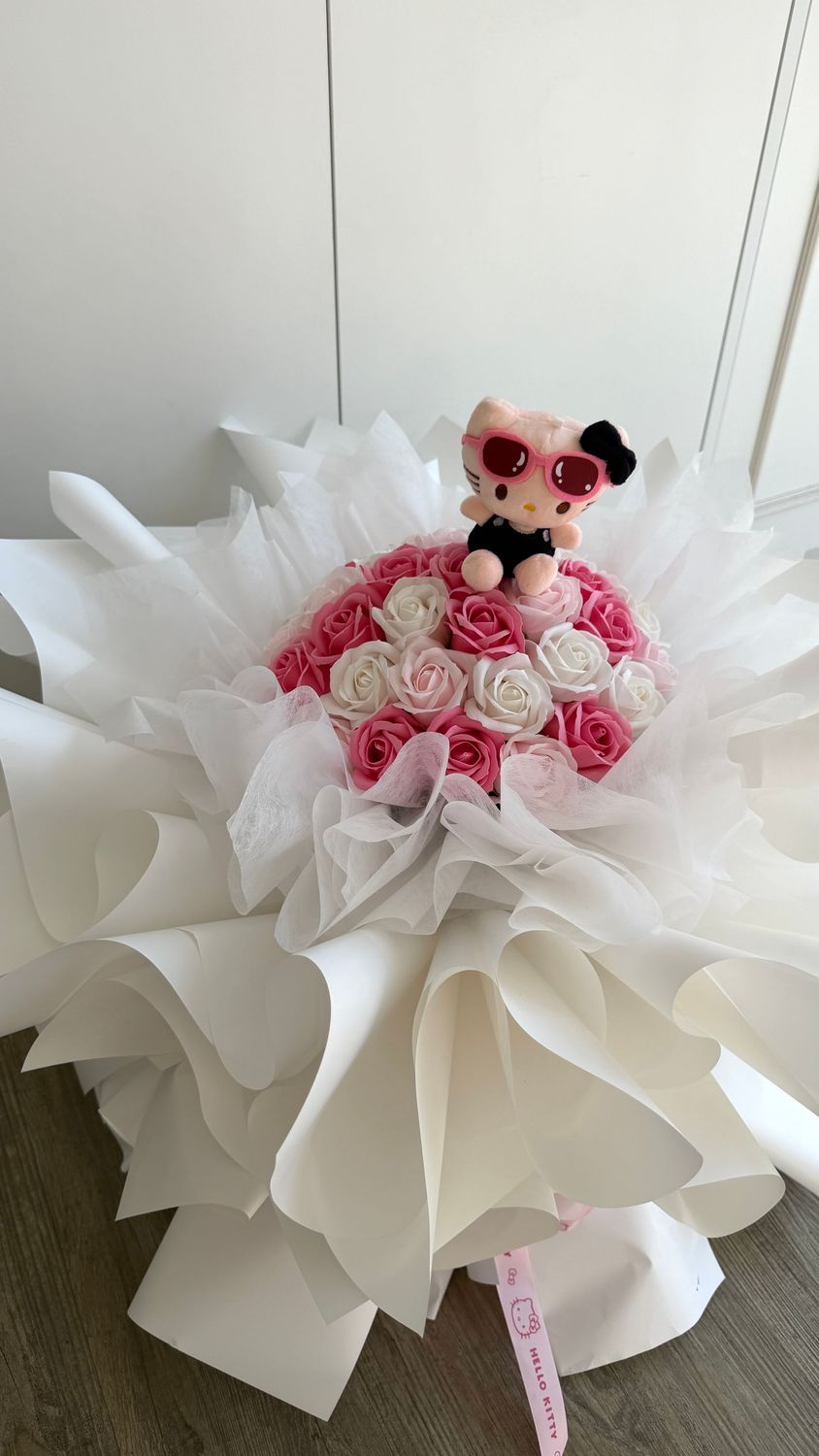 Kitty香皂大花束