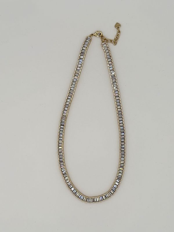 Baguette Tennis Necklace