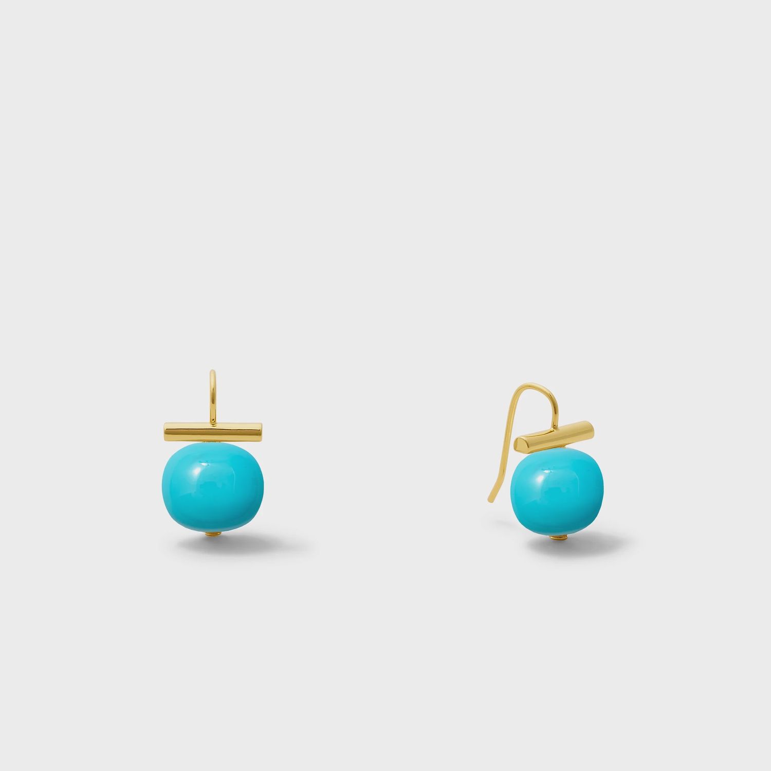 Baby Pebble Turquoise earring