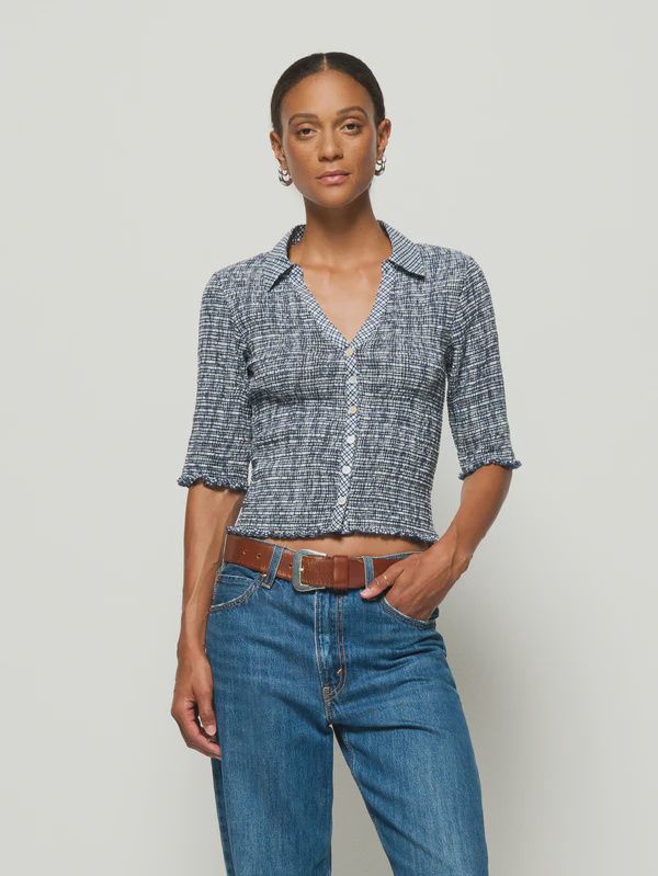 Peggy Smocked Top