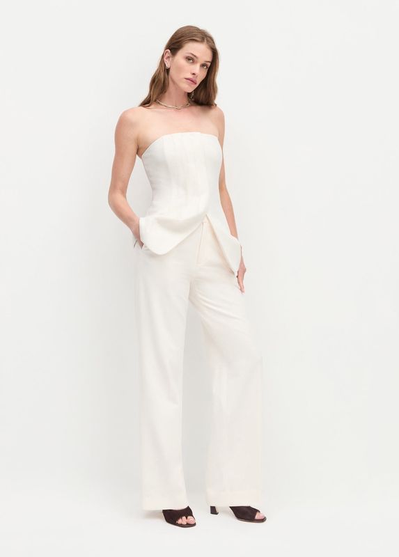 Odessa Pant Ivory