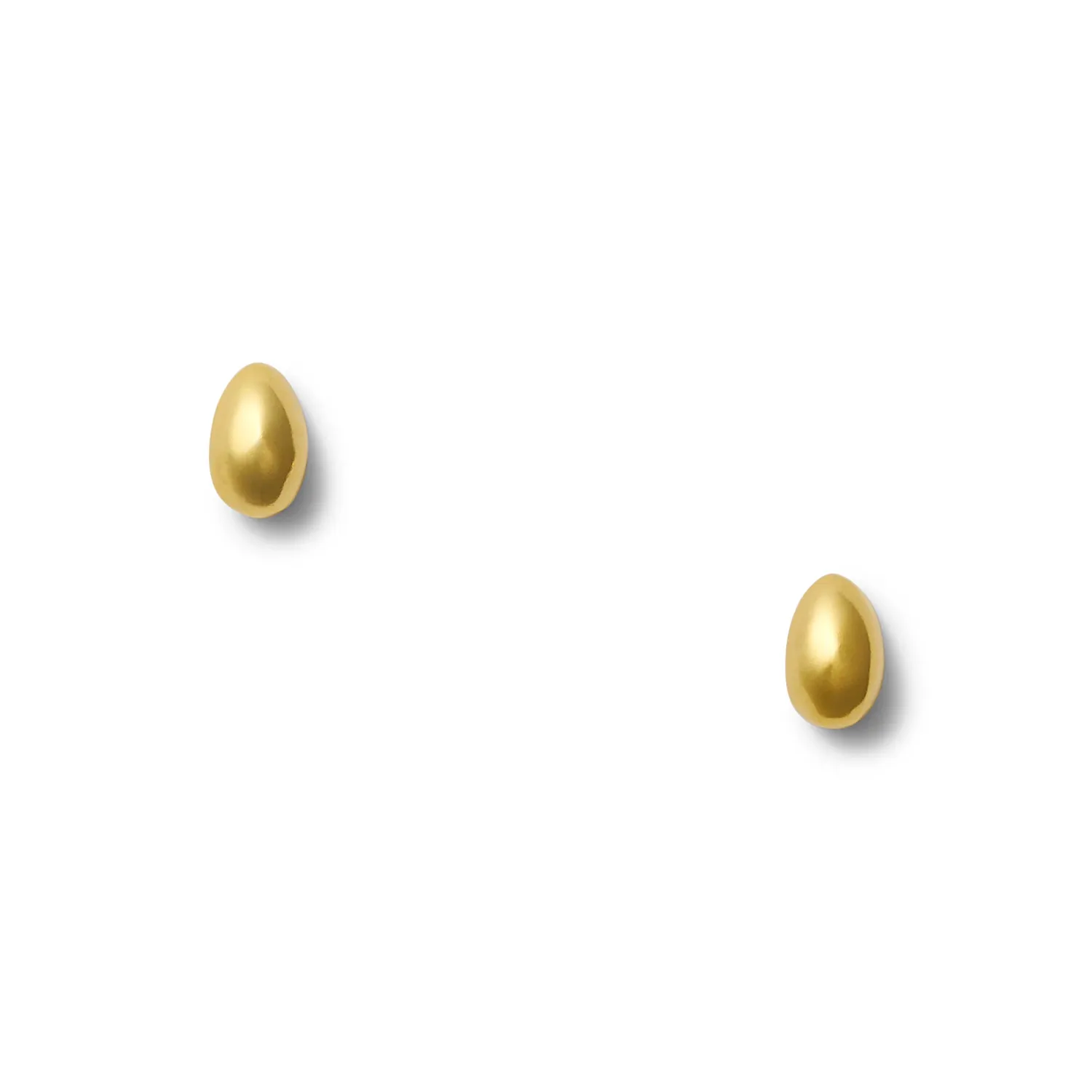 Medium Bean Post Earring