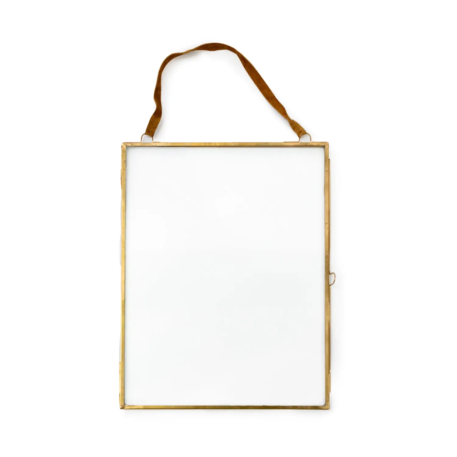 Brass Hanging Frame 14.25x19