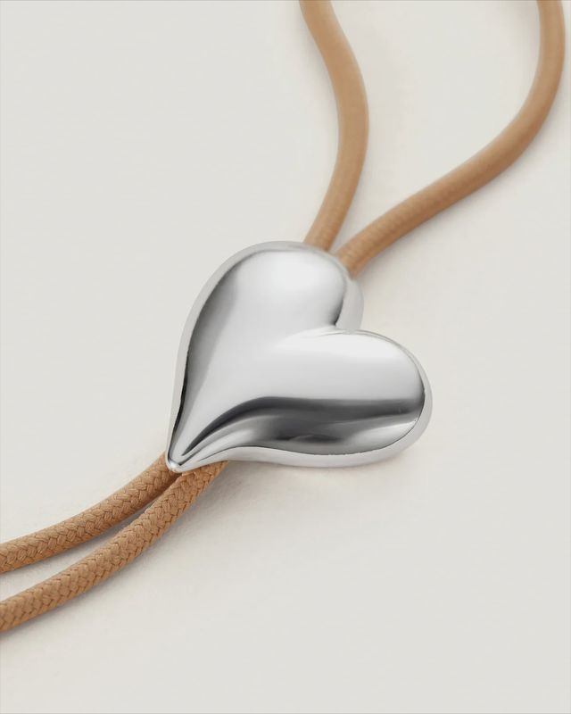 Art Heart Bolo Tie