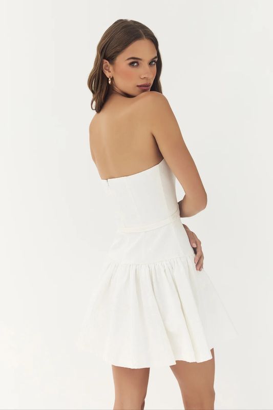 Junie Dress Wht