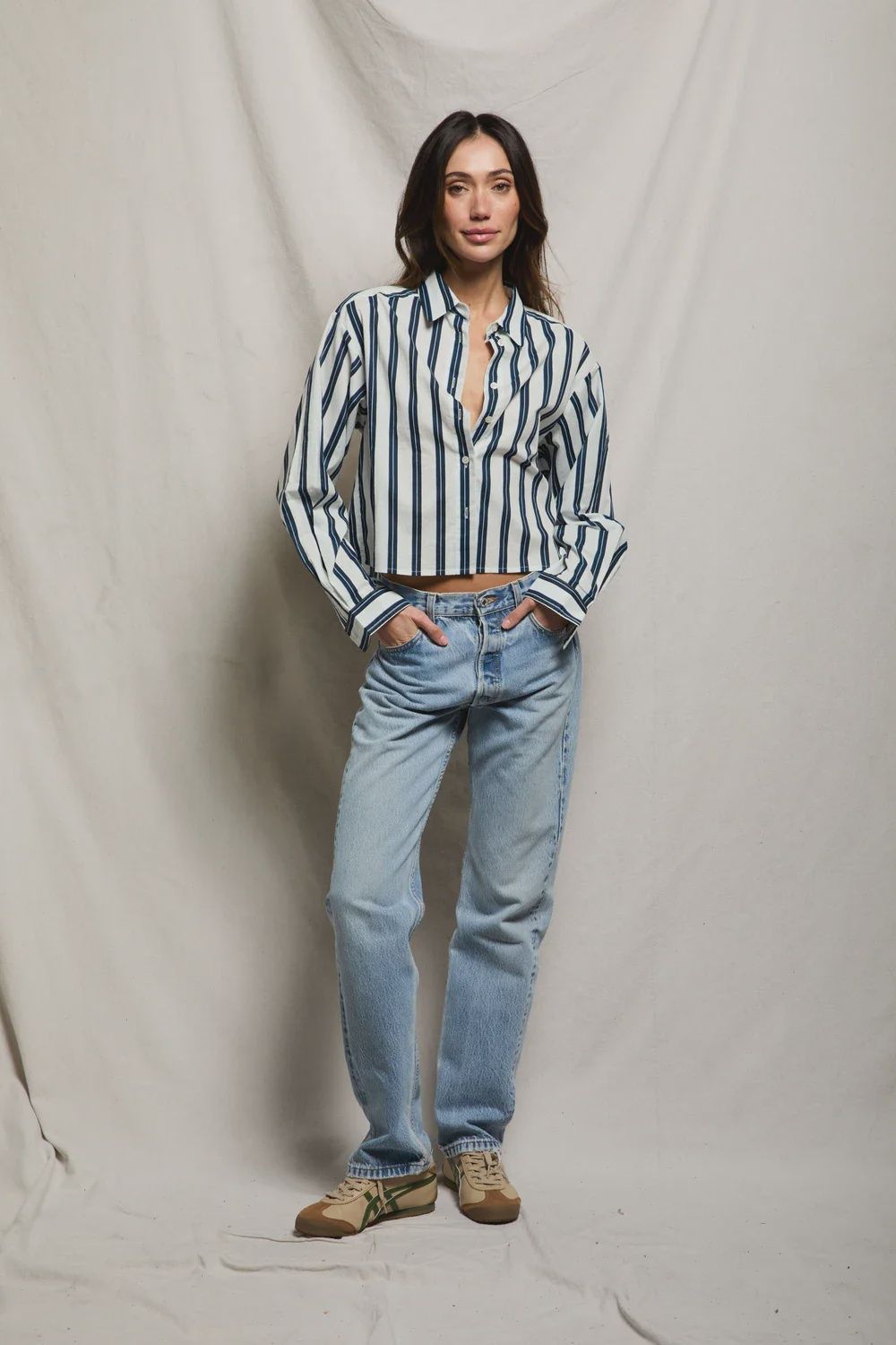 Naomi Navy Cobalt Strp