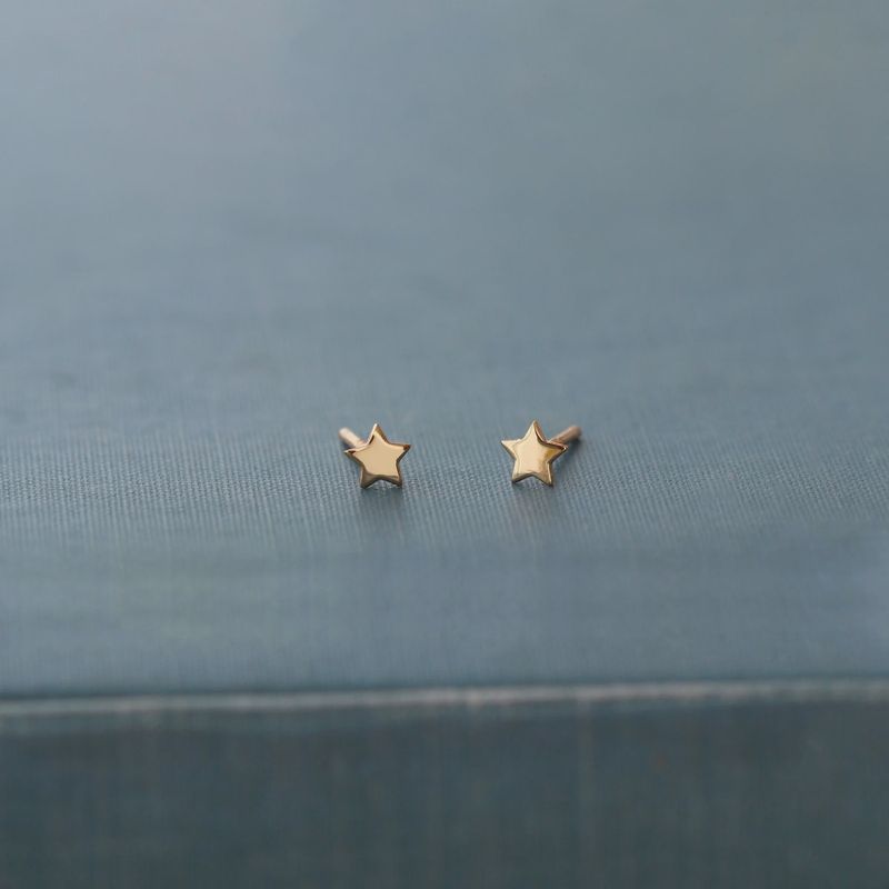 Tiny Star Stud Earring
