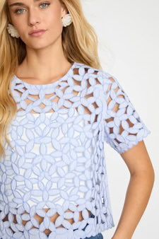 Carmen Top Seersucker