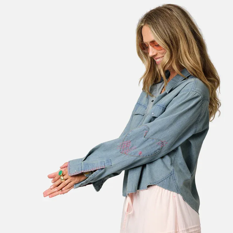 Western Pia Denim Shirt