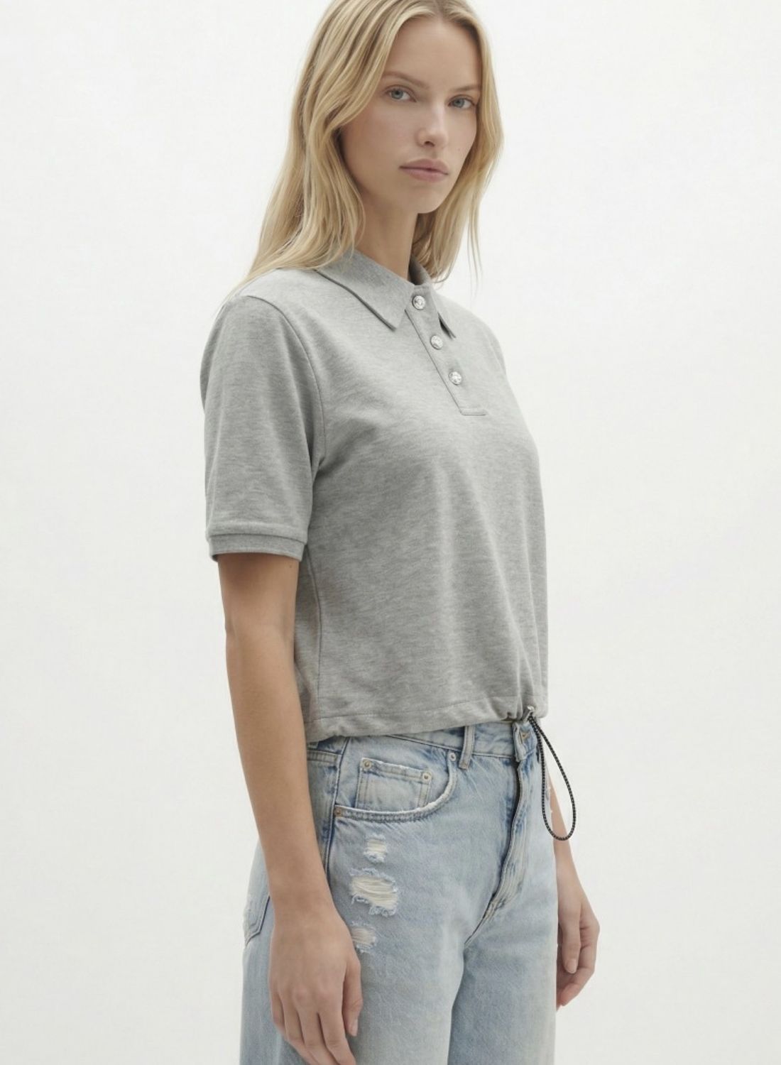 Polo MC Grey