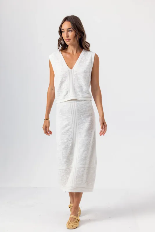 Zoie Skirt Cream