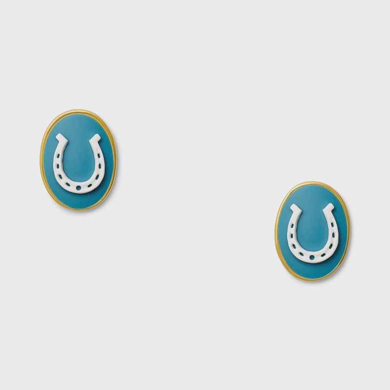 Lucky Blu Horseshoe