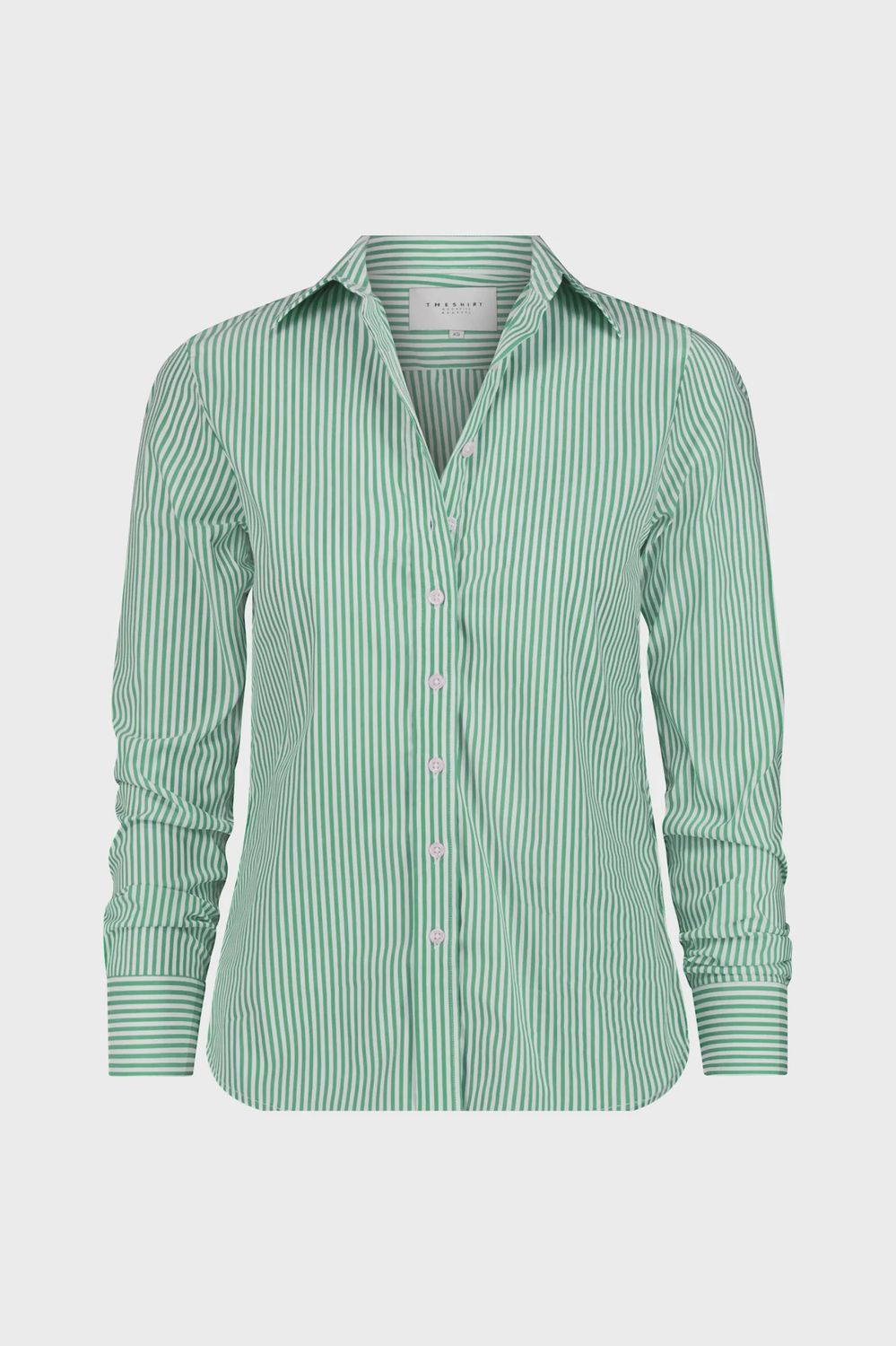 Icon Shirt Green Stripe
