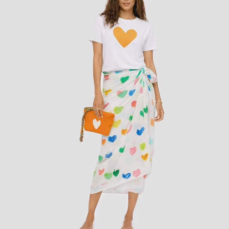 Tiny Drops Love Sarong