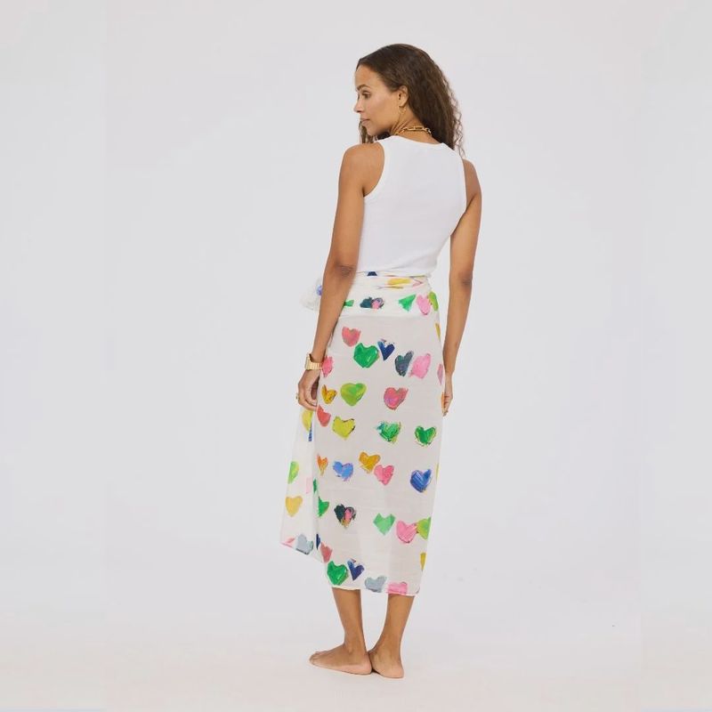 Tiny Drops Love Sarong