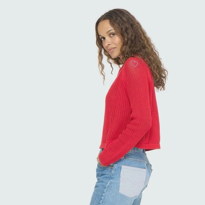 Malibu Sweater Red