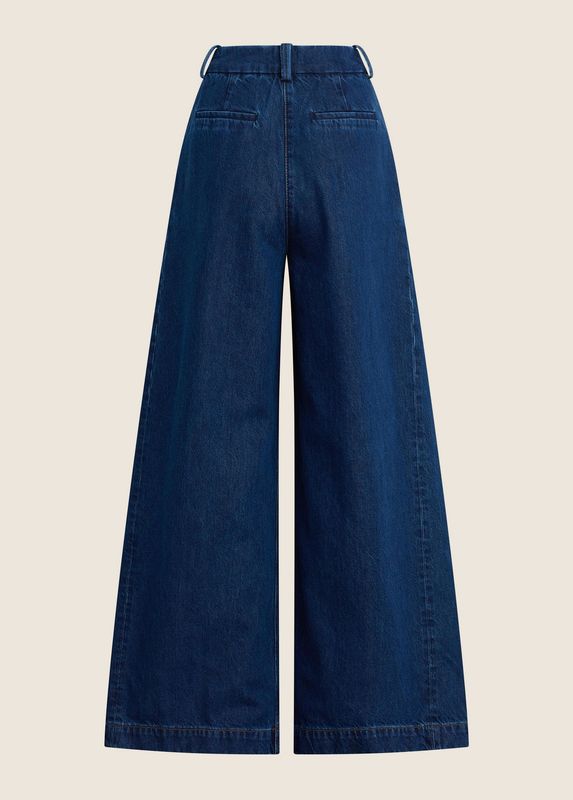 Denim Pleats For Days