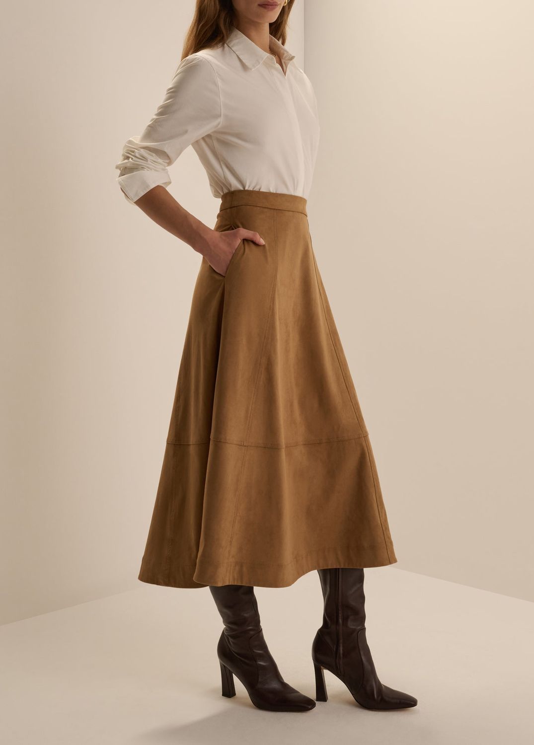 Aspen Skirt Camel