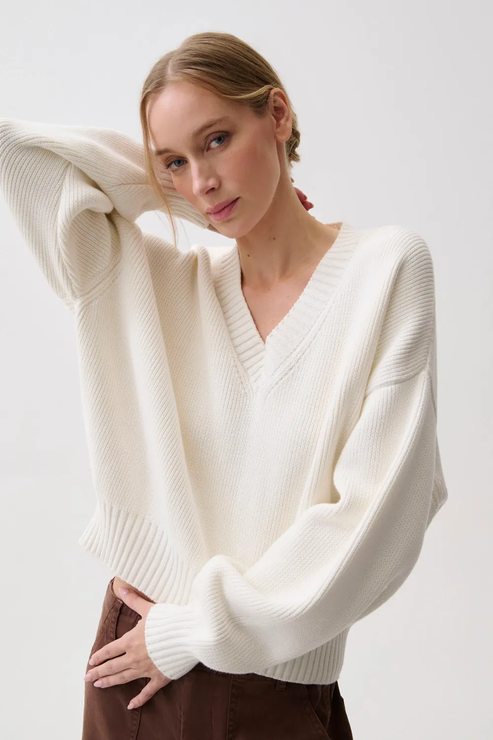 Nika V neck Sweater