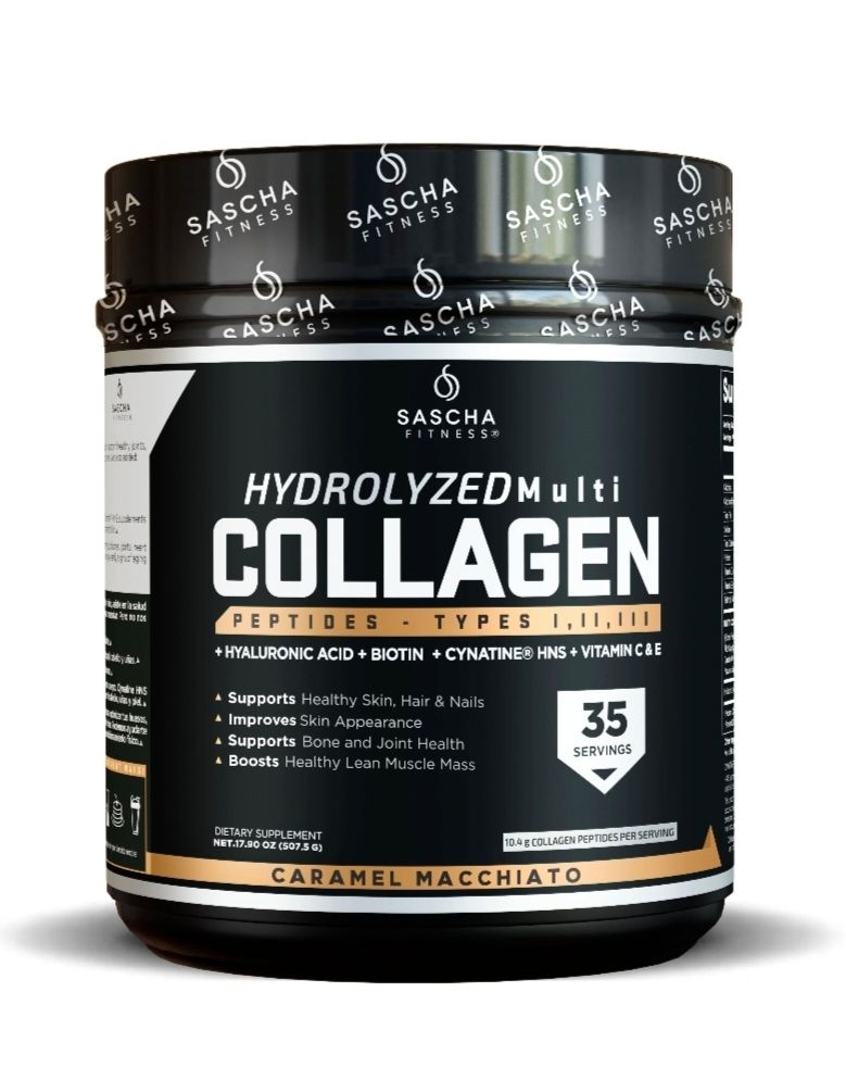 COLÁGENO HIDROLIZADO Sascha Fitness Sabor Caramel Macciato