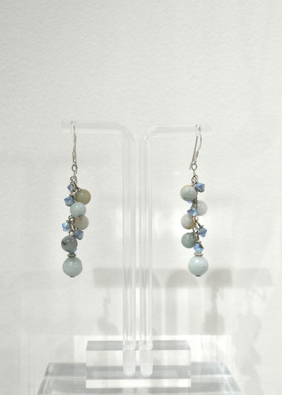 Amazonite Cluster Earrings