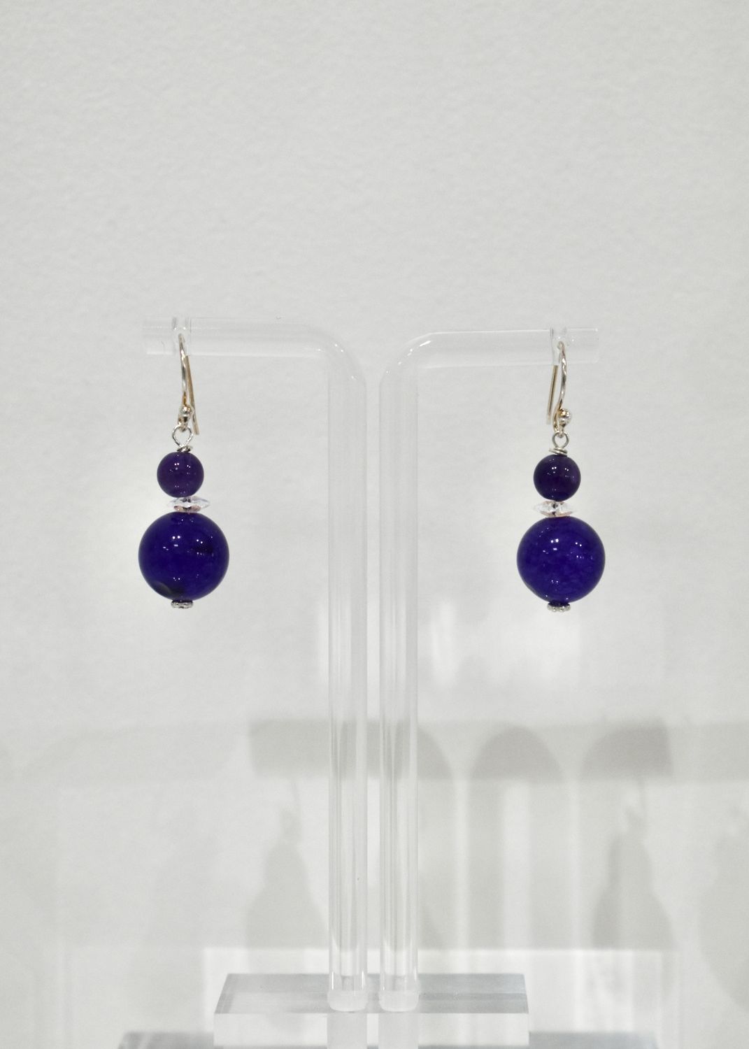Amethyst Bauble Earrings