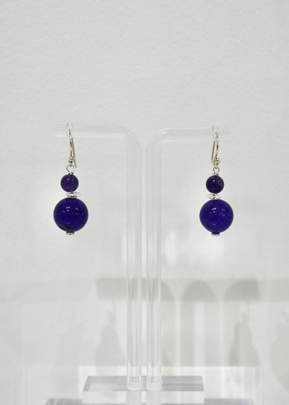 Amethyst Bauble Earrings