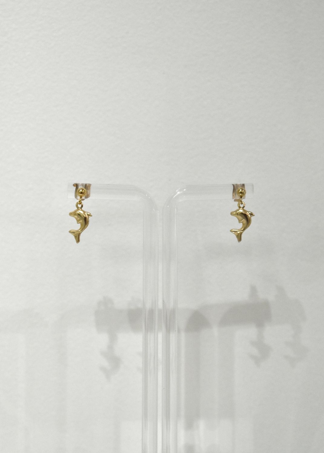 Gold Dolphin Studs