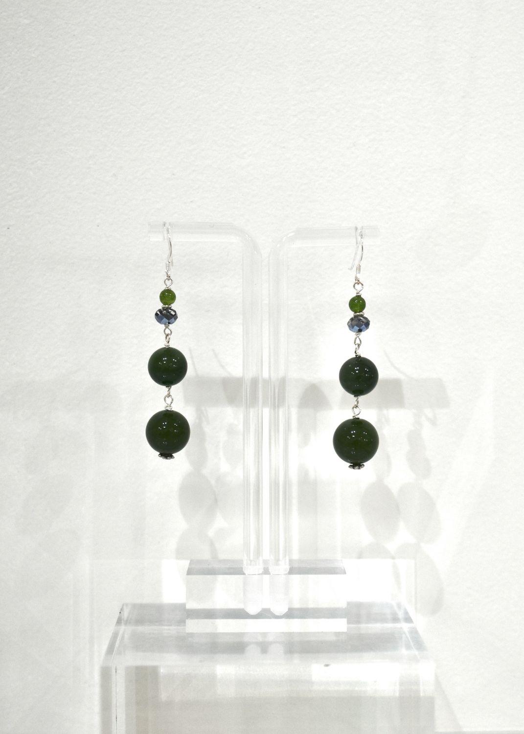 Jade Bauble Earrings