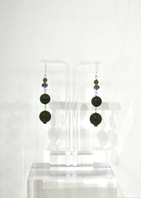 Jade Bauble Earrings