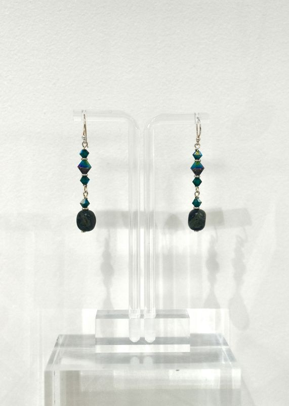 Jade Long Earrings