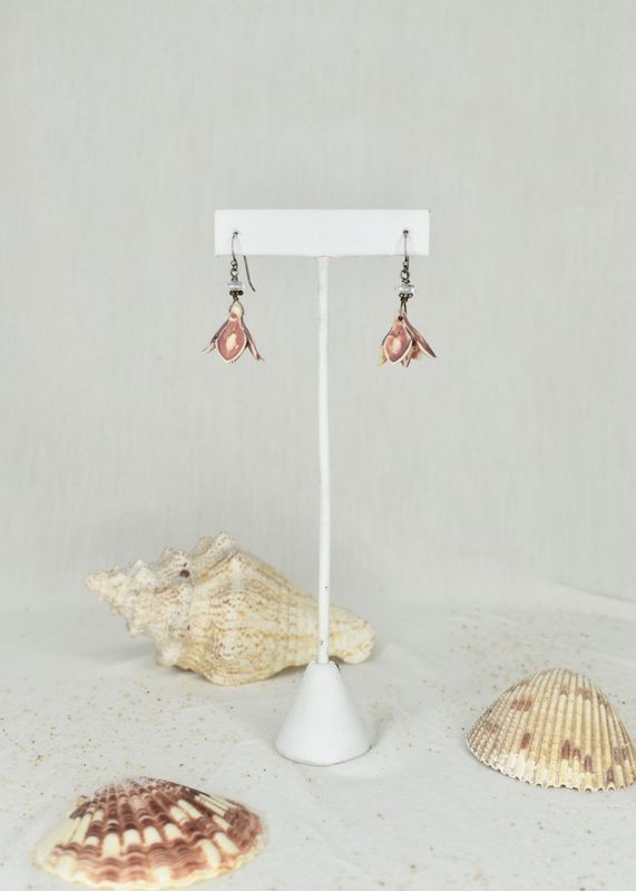 Rustic Flower Earrings
