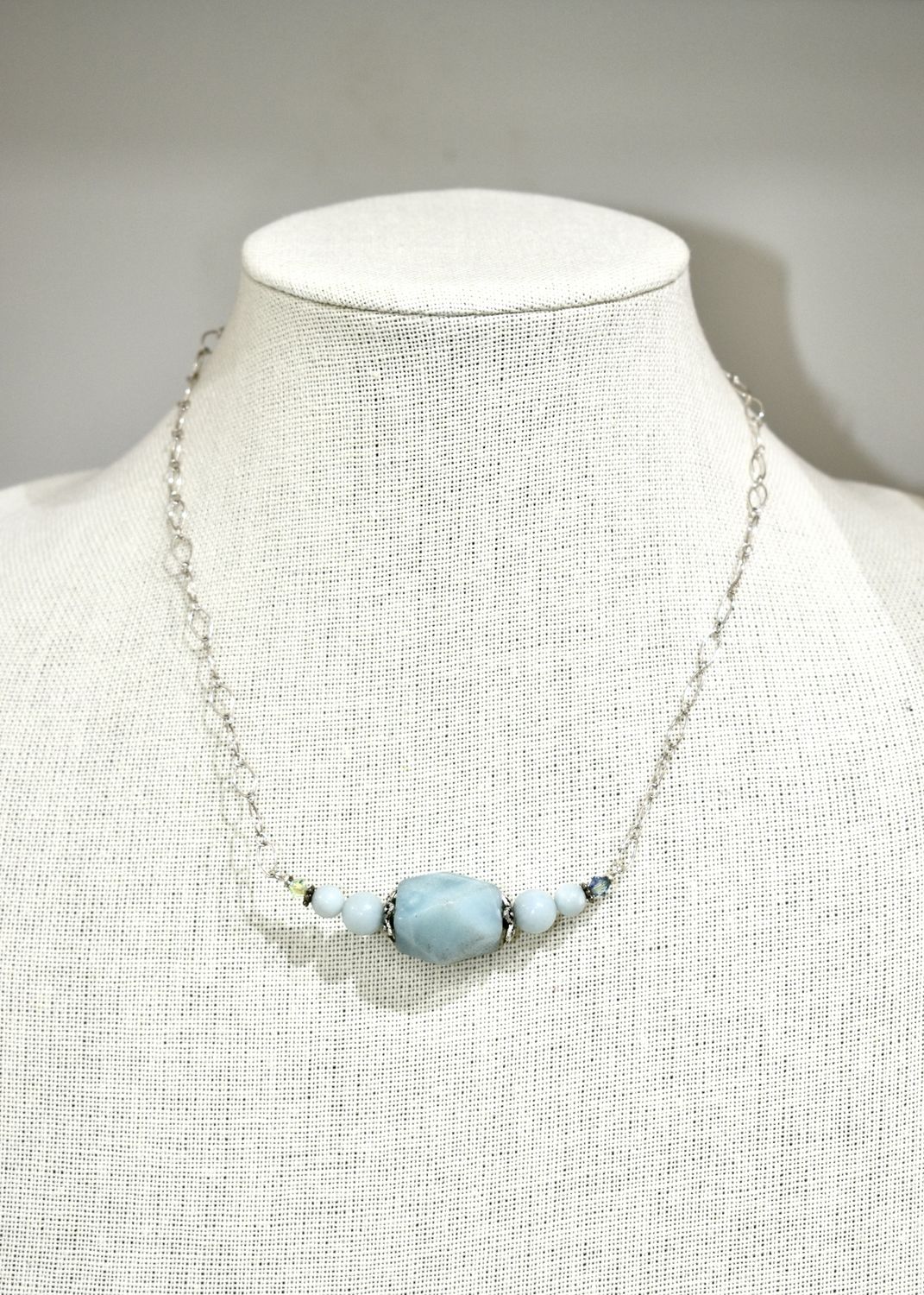Amazonite Chain Necklace