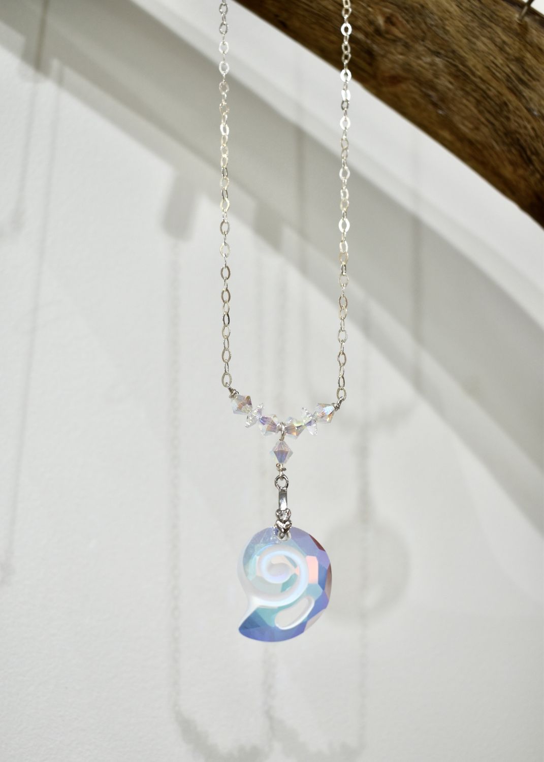 Swarovski Crystal Shell Necklace