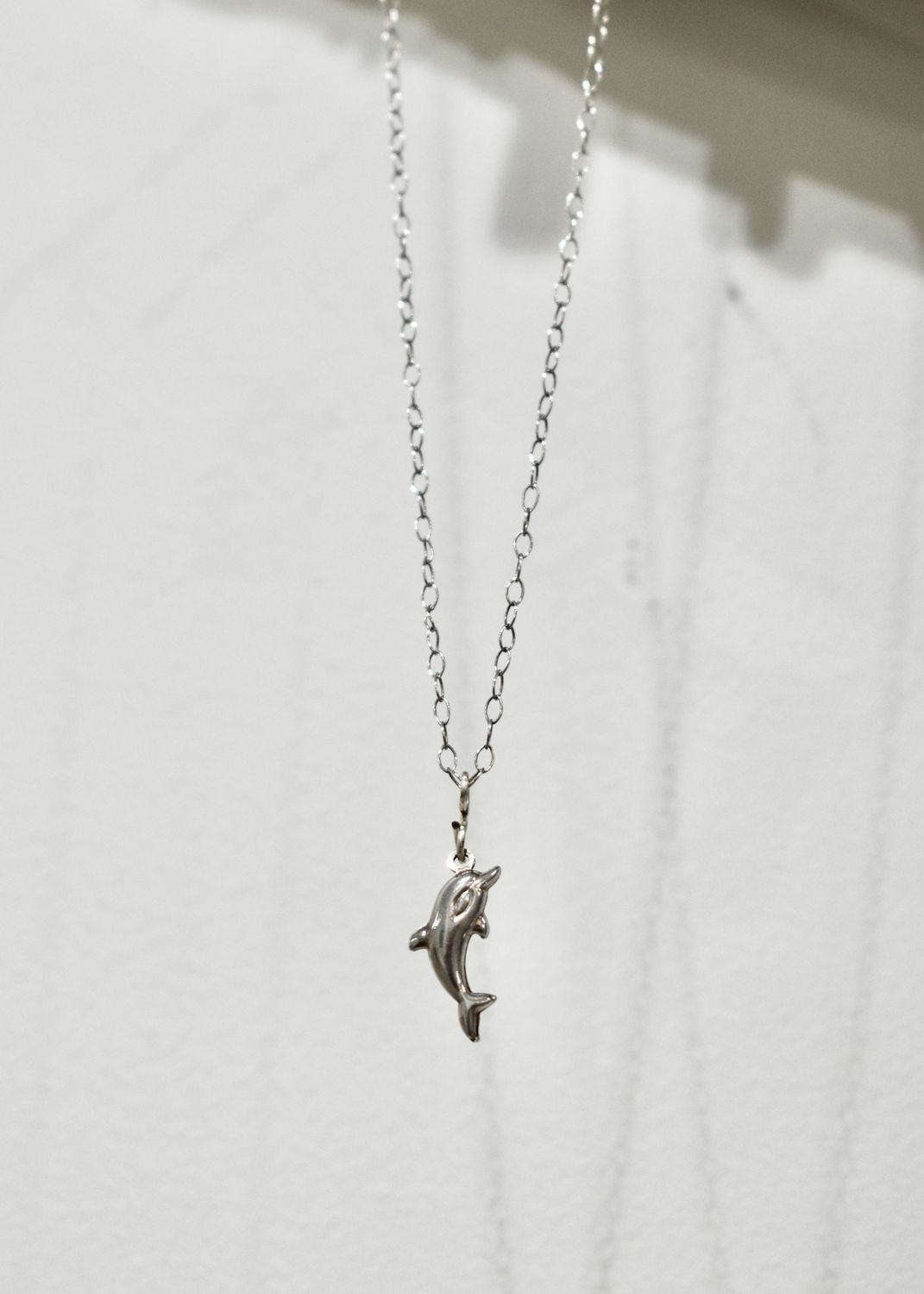 Sterling Silver Dolphin Chain Necklace
