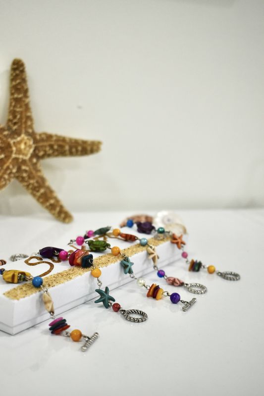 Kids Colourful Beach Bracelet
