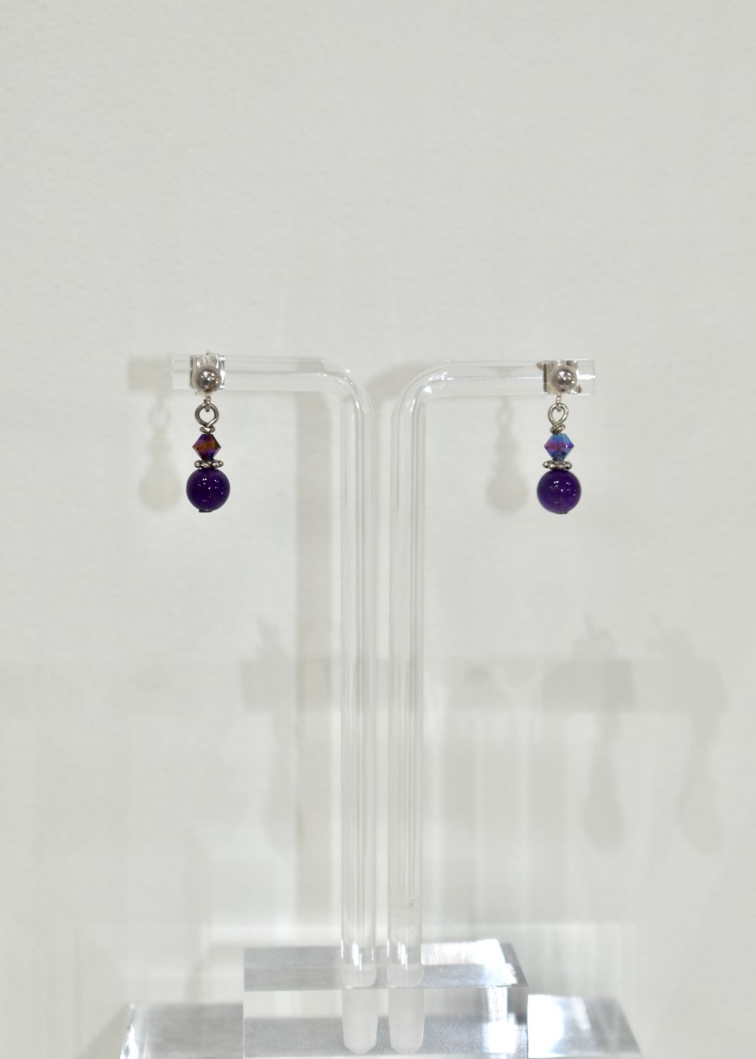 Amethyst Stud Earrings