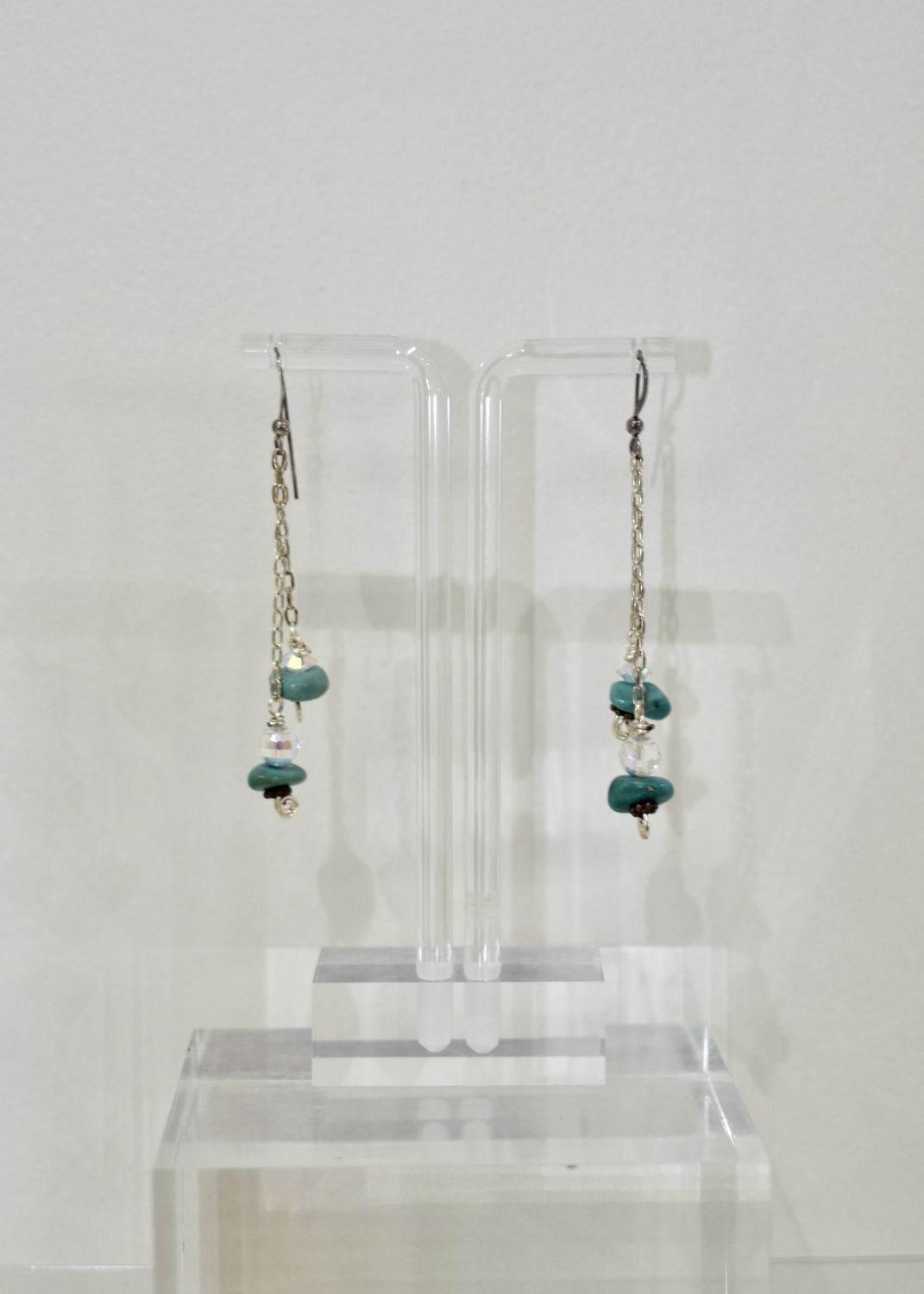 Turquoise Double Dangle Earrings