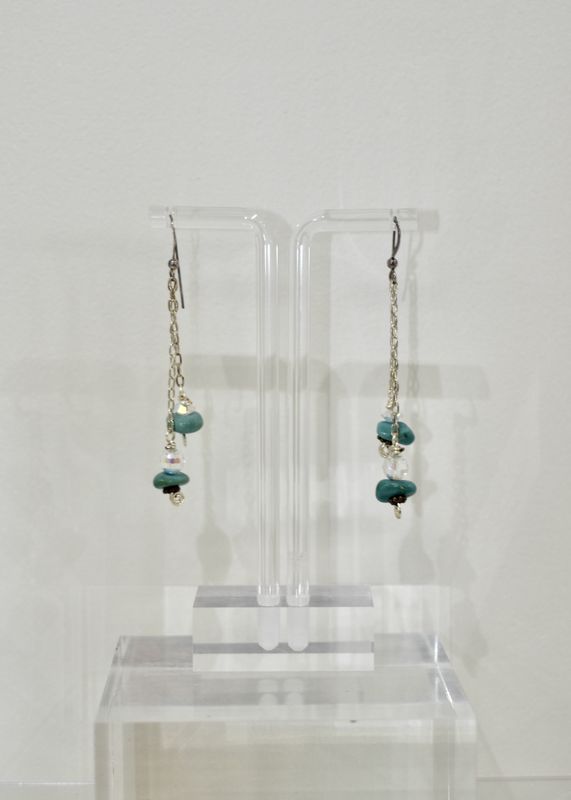 Turquoise Double Dangle Earrings